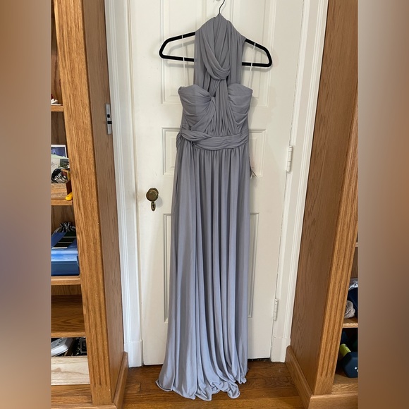NWT Birdy Grey Chicky Convertible Dress. Silver Mesh. Medium - unaltered - Picture 5 of 10